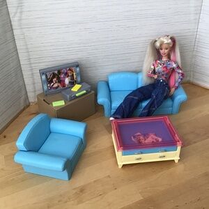 Barbie Doll and Furniture